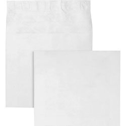 Quality Park Open Side Expansion Mailers, DuPont Tyvek, #15, Cheese Blade Flap, Redi-Strip Closure, 10 x 15, White, 100/Carton