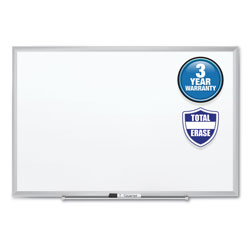 Quartet® Classic Series Total Erase Dry Erase Board, 36 x 24, Silver Aluminum Frame (QRTS533)
