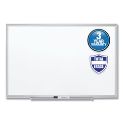 Quartet® Classic Series Total Erase Dry Erase Board, 72 x 48, Silver Aluminum Frame (QRTS537)