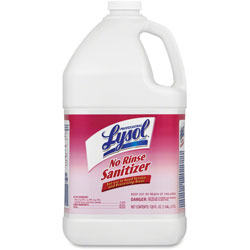 Lysol Professional No Rinse Sanitizer, Concentrate Liquid, 128 fl oz (4 quart)