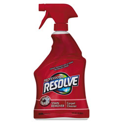 Resolve Carpet Cleaner, 32oz Spray Bottles, 12/Carton