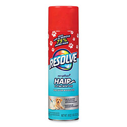 Resolve Pet Expert Hair Eliminator, Floral, 18 oz Aerosol Spray, 6/Carton