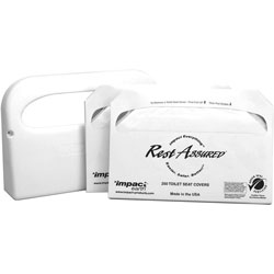 Rochester Midland Toilet Seat Cover Set, Includes Dispenser