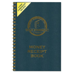 Rediform Money Receipt Book, 7 x 2 3/4, Carbonless Duplicate, Twin Wire, 300 Sets/Book
