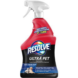 Resolve Ultra Stain/Odor Remover, Fresh Scent, 1 quart