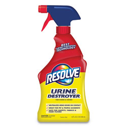 Resolve Urine Destroyer, 32 oz Spray Bottle, Citrus, 6/Carton