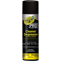 Krud Kutter Pro Cleaner Degreaser - Concentrate Foam Spray - 20 oz (1.25 lb) - 6 Pack - Clear