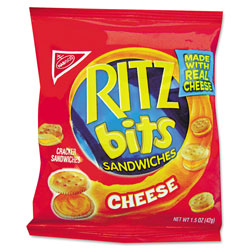 Ritz Bits® Ritz Bits, Cheese, 1.5 oz Packs, 60/Carton