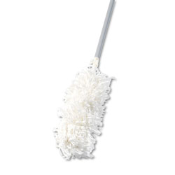 Rubbermaid HiDuster Dusting Tool with Angled Launderable Head, 51" Extension Handle (RUBT120)