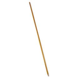 Rubbermaid Wood Threaded-Tip Broom/Sweep Handle, 60", Natural (6361LC)