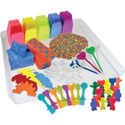 Roylco Sensory Tray Accessory Pack, Ages 3-Up, Assorted