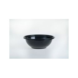 Sabert Plastic Serving Bowl, 80 OZ, Black