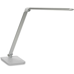Safco LED Lighting, 9W, 7-Touch Dim, Silver