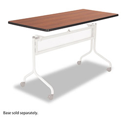 Safco Impromptu Mobile Training Table Top, Rectangular, 60w x 24d, Cherry