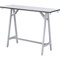 Safco Tabletop, F/Spark Teaming Table, 60 inX20 inX1 in , White