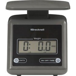 Salter Brecknell Electronic Postal Scale, 7 lbs Capacity, Gray