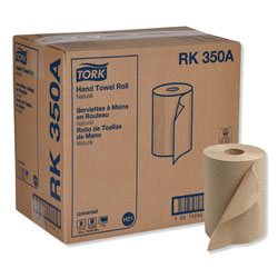 Tork Universal Hardwound Roll Towel, 7.88 in x 350 ft, Natural, 12 Rolls/Carton