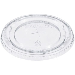 Solo 626TS Clear Lid with Straw Slot for Cups TP16