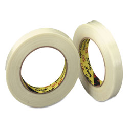 Scotch™ General-Purpose Glass Filament Tape, 3" Core, 24 mm x 55 m, Clear (MMM8931)