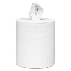 Scott® Essential Roll Control Center-Pull Towels, 8 x 12, White, 700/Roll, 6 Rolls/CT