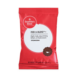 Seattle's Best® Premeasured Coffee Packs, Pier 70 Blend, 2.1 oz Packet, 72/Box