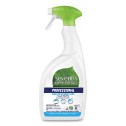 Seventh Generation Disinfecting Bathroom Cleaner, Lemongrass Citrus, 32 oz Spray Bottle, 4/Carton