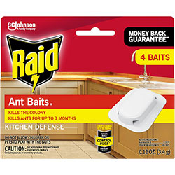 Raid Ant Baits - Ants - Red - 4 / Box