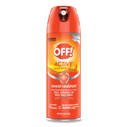 OFF! ACTIVE Insect Repellent, 6 oz Aerosol, 12/Carton
