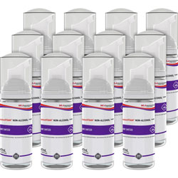 SC Johnson InstantFOAM Hand Sanitizer Foam - 1.6 fl oz (47 mL) - Bottle Dispenser - Kill Germs - Multipurpose - Clear - Alcohol-free, Dye-free, Anti-irritant, Hygienic - 12 / Carton