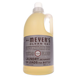 Mrs. Meyer's® Liquid Laundry Detergent, Lavender Scent, 64 oz Bottle, 6/Carton