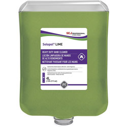 SC Johnson Professional® Dispenser Refill Hand Soap Cartridge, Lime Scent, 1.1 gal (4 L), 4/Carton