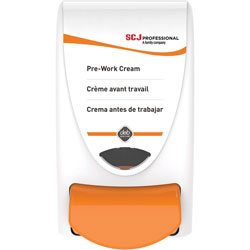 SC Johnson Professional Protect Dispenser - Manual - 1.06 quart Capacity - Durable, Wall Mountable, Antimicrobial, Anti-bacterial - White