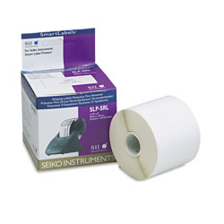 Seiko Bulk Self-Adhesive Wide Shipping Labels, 2.12 in x 4 in, White, 220/Box