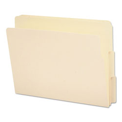 Smead End Tab File Folders, 1/3-Cut Tabs, Letter Size, Manila, 100/Box