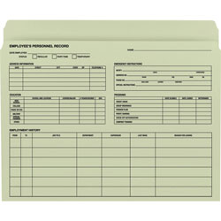 Smead Employee Record File Folder,11-1/2"x9-1/2", 20/PK, Manila