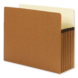 Smead Redrope Drop Front File Pockets, 5.25" Expansion, Letter Size, Redrope, 10/Box (SMD73234)
