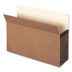 Smead Redrope Drop Front File Pockets, 5.25" Expansion, Legal Size, Redrope, 50/Box (SMD74810)