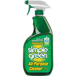 Simple Green All-Purpose Concentrated Cleaner, Concentrate Liquid, 32 fl oz (1 quart), 12/Carton, Green