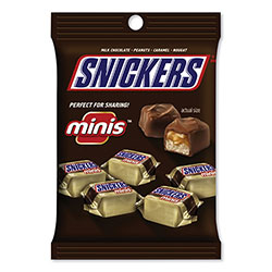 Mars Flavia Minis Size Chocolate Bars, Milk Chocolate, 4.4 oz Pack, 12 Packs/Carton