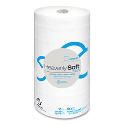 Papernet® Heavenly Soft Kitchen Paper Towel, Special, 8 in x 11 in, White, 60/Roll, 30 Rolls/Carton
