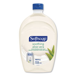 Softsoap Moisturizing Hand Soap Refill with Aloe, Fresh, 50 oz, 6/Carton