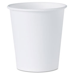 Solo White Paper Water Cups, 3oz, 100/Pack