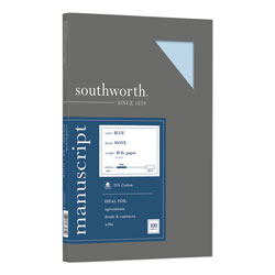Southworth 25% Cotton Manuscript Cover, 30lb, 9 x 12.5, 100/Pack