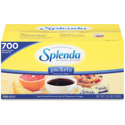 Splenda® Sugar Substitute Packets, 1.0g, 700/BX, Yellow