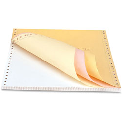 Sparco Computer Paper, Multipart, 4 Parts, 9 1/2"x11", WE/YW/PK/GD
