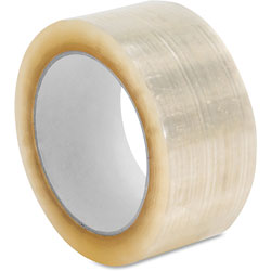 Sparco Hot Melt Packaging Tape, 3Mil, 3 in x 55 Yds, 24/CT, CL