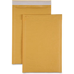 Sparco Cushioned 3 Bubble Mailers, 8-1/2 in x 14-1/2 in, 100/CT, KFT