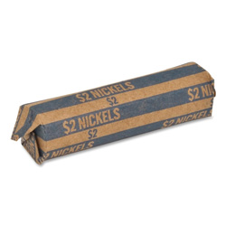 Sparco Coin Wrapper, Nickels, $2.00, Blue