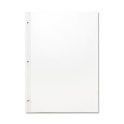 Sparco Reinforced Filler Paper, Plain Un-Ruled, 11"x8 1/2", White
