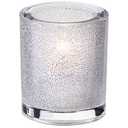 Sterno Sula Flameless Candle Holder, Clear